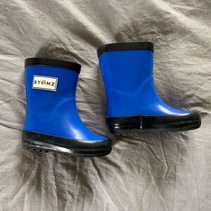 Stonz Rain Boots - Toddler Size 4 (Blue)